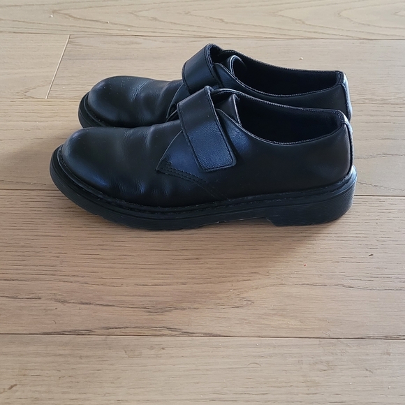 Dr. Martens Black Leather Velcro Shoes - Picture 3 of 6